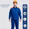 Mẫu Đồng Phục Bảo Hộ Lao Động Vải Pangrim 2.1 Mã 24 Màu Bích - 1