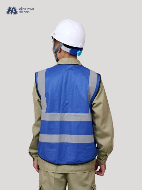 Mẫu Đồng Phục Áo Lưới Bảo Hộ Lao Động Mã 05 Màu Bích - Hình 4