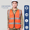 Mẫu Đồng Phục Áo Lưới Bảo Hộ Lao Động Mã 05 Màu Cam - Hình 1